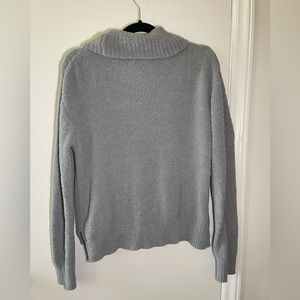 Pink Lily Teddy Sweater in Gray